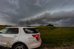 11 maggio 2019 severe thunderstorm supercell near Ruskin Nebraska Tornado Tour StormWind