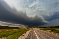 17 maggio 2019 tornado warned severe thunderstorm supercell near Fort Stockton Texas Tornado Tour StormWind