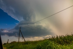 Amazing HP supercell 11 Agosto 2019 - incredibile supercella HP intercettata nei pressi di - Valle Lomellina Italy Storm Chaser Storm Wind