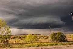 April 25 2023 Sweetwater Texas supercell severe thunderstorm