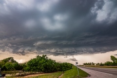 April 28 2020 severe thunderstorm supercell Rush Springs Oklahoma - Tornado Tour StormWind