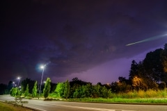 Lightning severe thunderstorm 26 luglio 2019 Chivasso near Turin Italy Storm Chaser Storm Wind