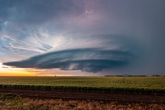 May 21 2020 Sublette Kansas mothership Supercell - Tornado Tour StormWind