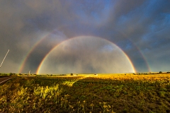 May 23 2020 Hedley Texas Rainbow - Tornado Tour StormWind
