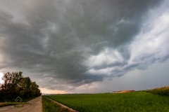 Storm and shelf cloud 27 luglio 2019 Crescentino near Turin Italy Storm Chaser Storm Wind