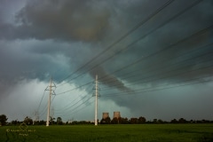 Storm and shelf cloud 27 luglio 2019 Crescentino near Turin Italy Storm Chaser Storm Wind