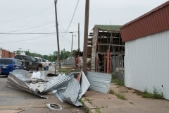 Tornado damage Anadarko Oklahoma May 13 2009